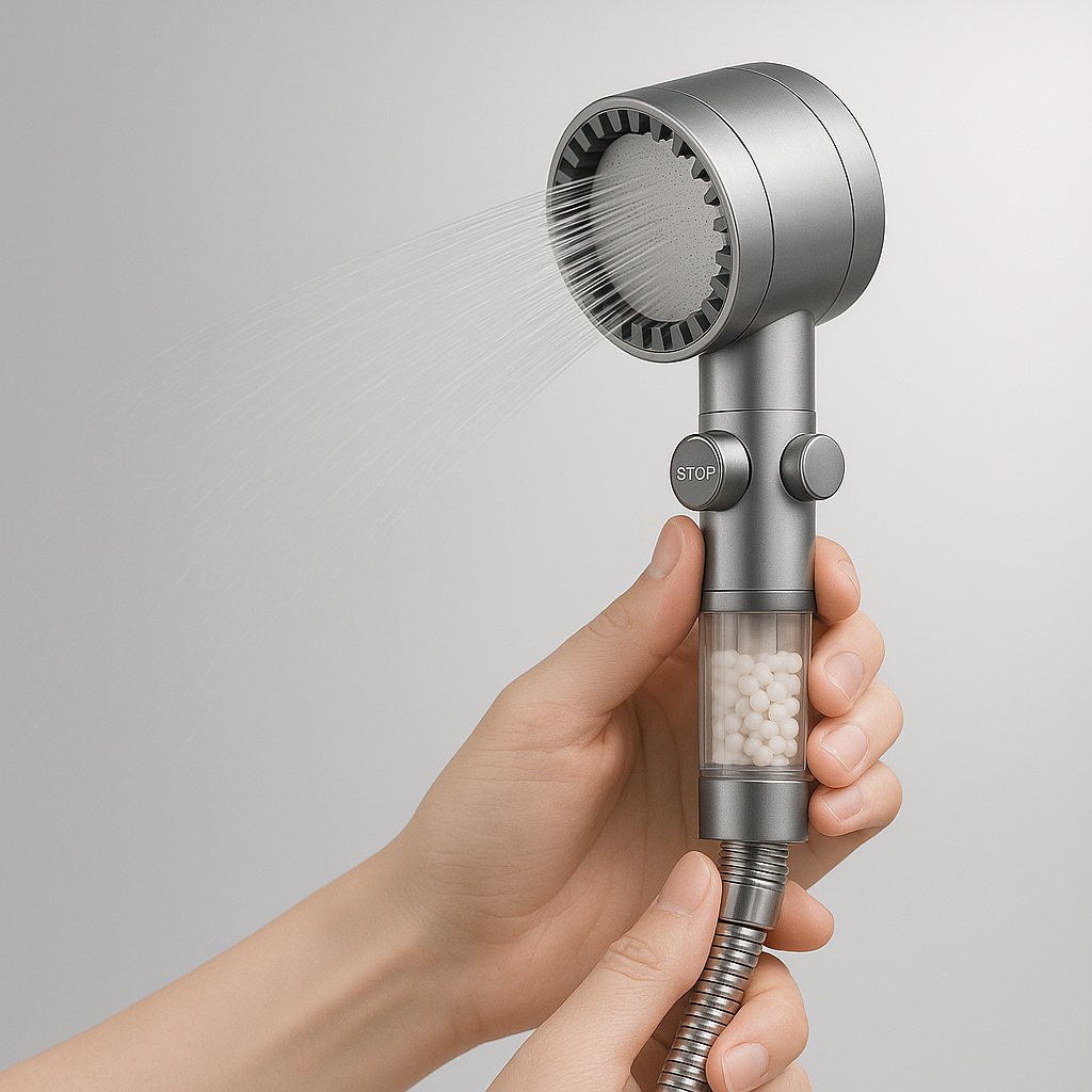 Pommeau de Douche Haute Pression–DoucheVitalité