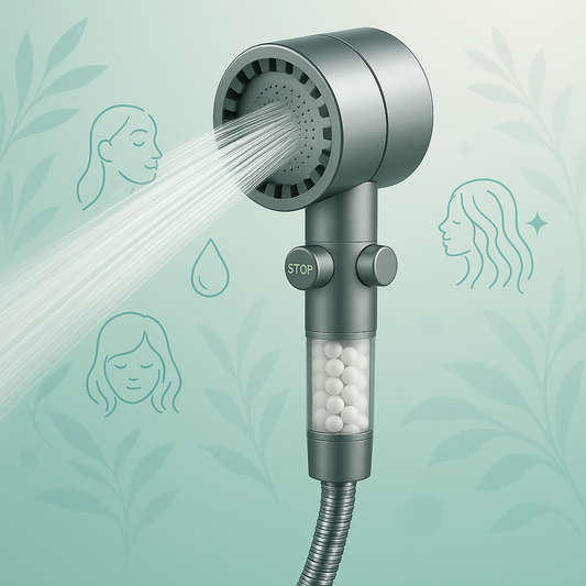 🚿 Pourquoi l’eau de votre douche abîme votre peau (et comment l’éviter)